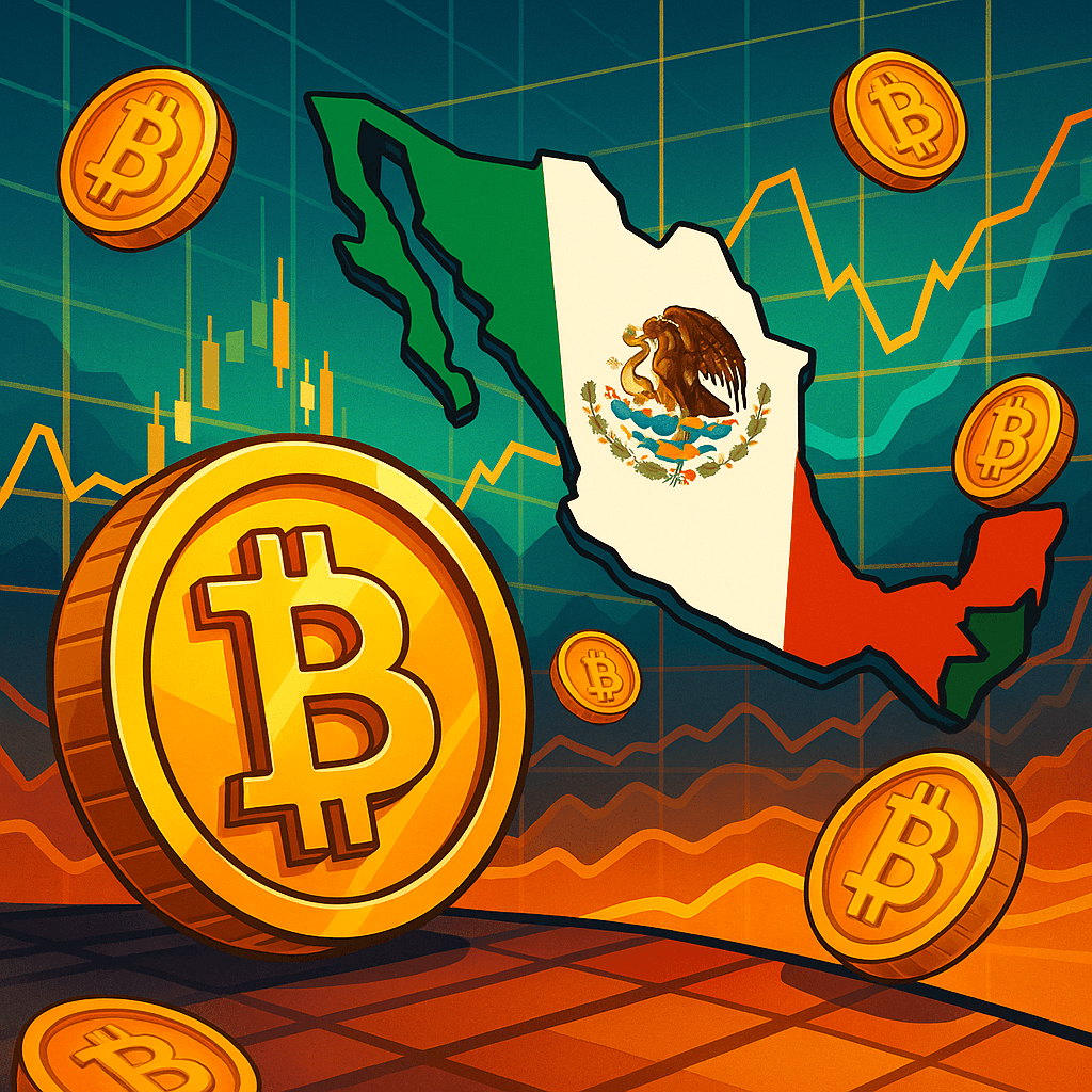 México Lidera Uso Diario de Criptomonedas en América Latina.