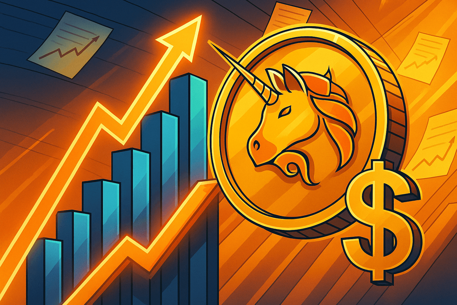 Uniswap Alcanza los $3 Billones en Volumen de Intercambio.
