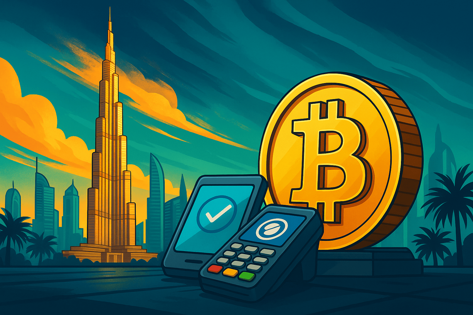 Dubái Habilitará Pagos con Criptomonedas para Servicios Gubernamentales.