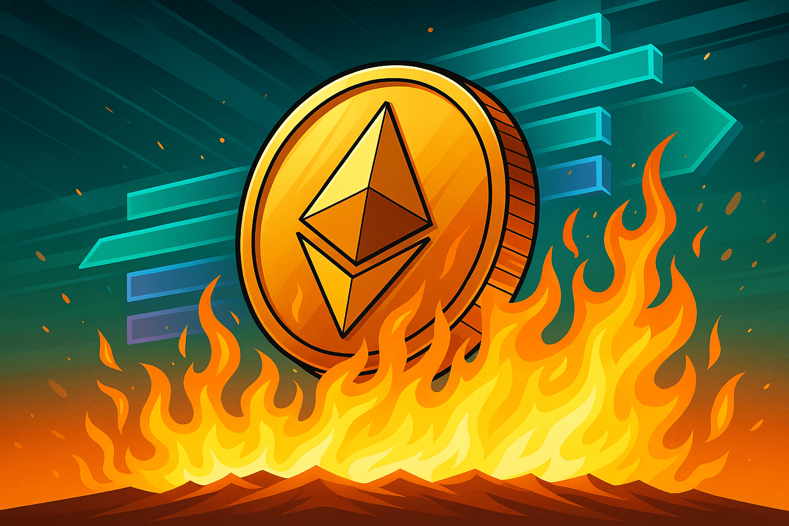 Ethereum Quema 118,000 ETH en un Día Tras Pectra.