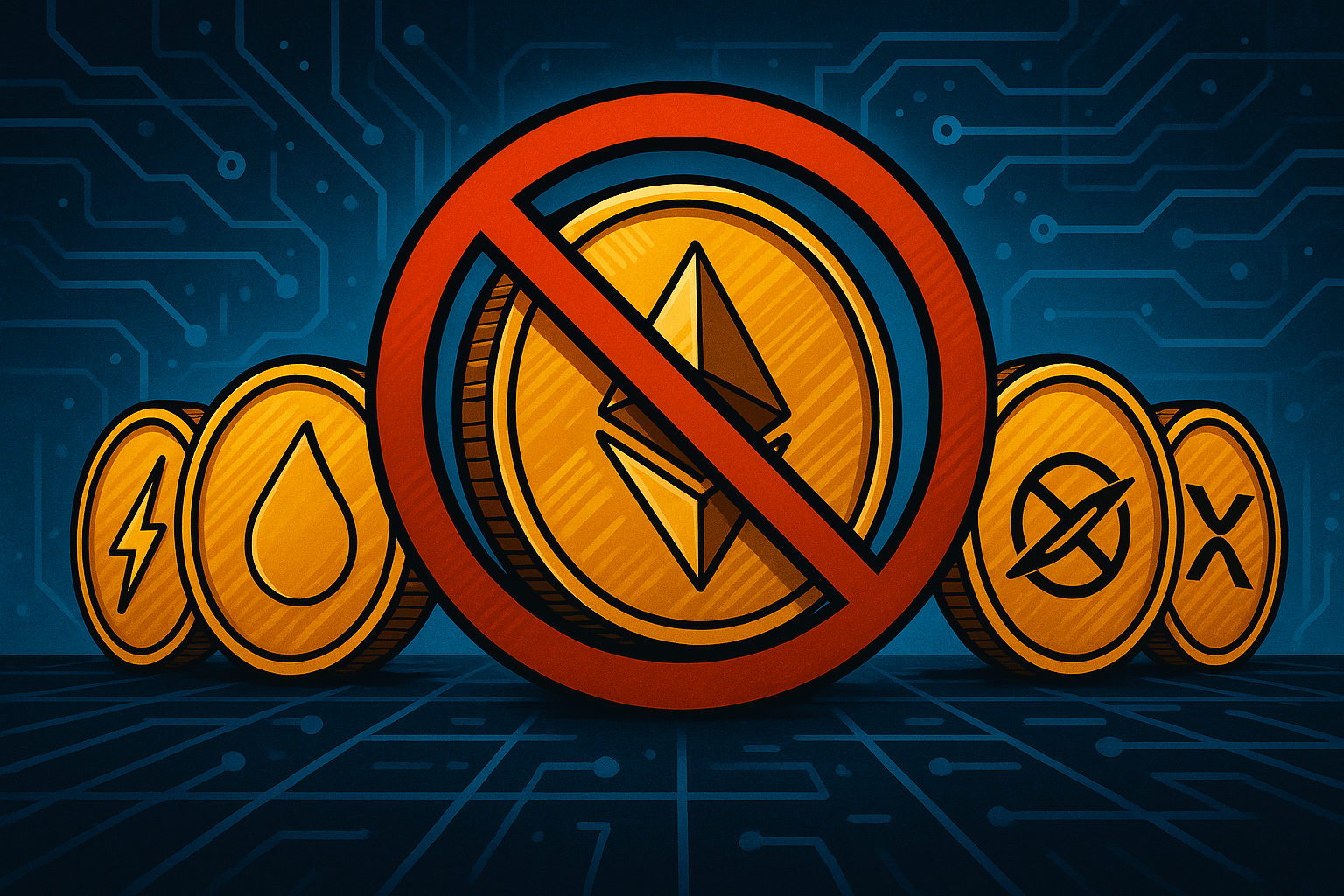 Coinbase Retira Cinco Criptomonedas de su Plataforma.