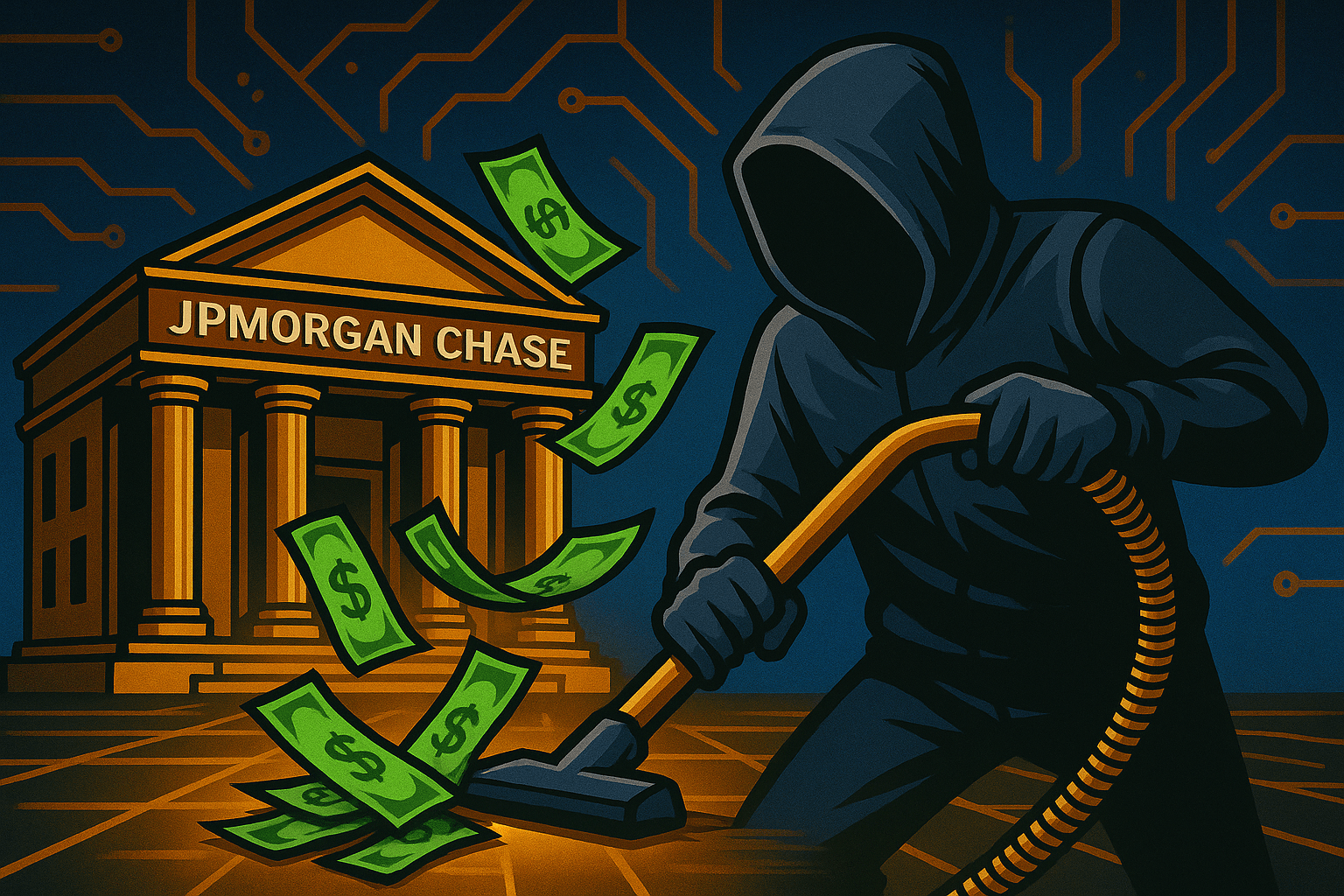 Estafadores Vacían Cuenta de JPMorgan Chase.