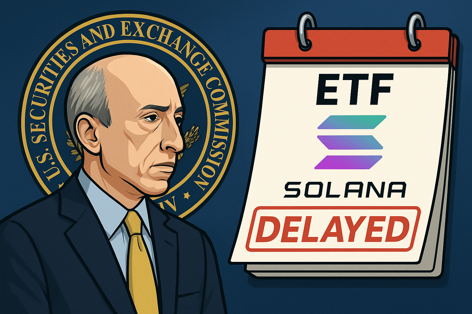 SEC Retrasa Decisión sobre ETF de Solana.