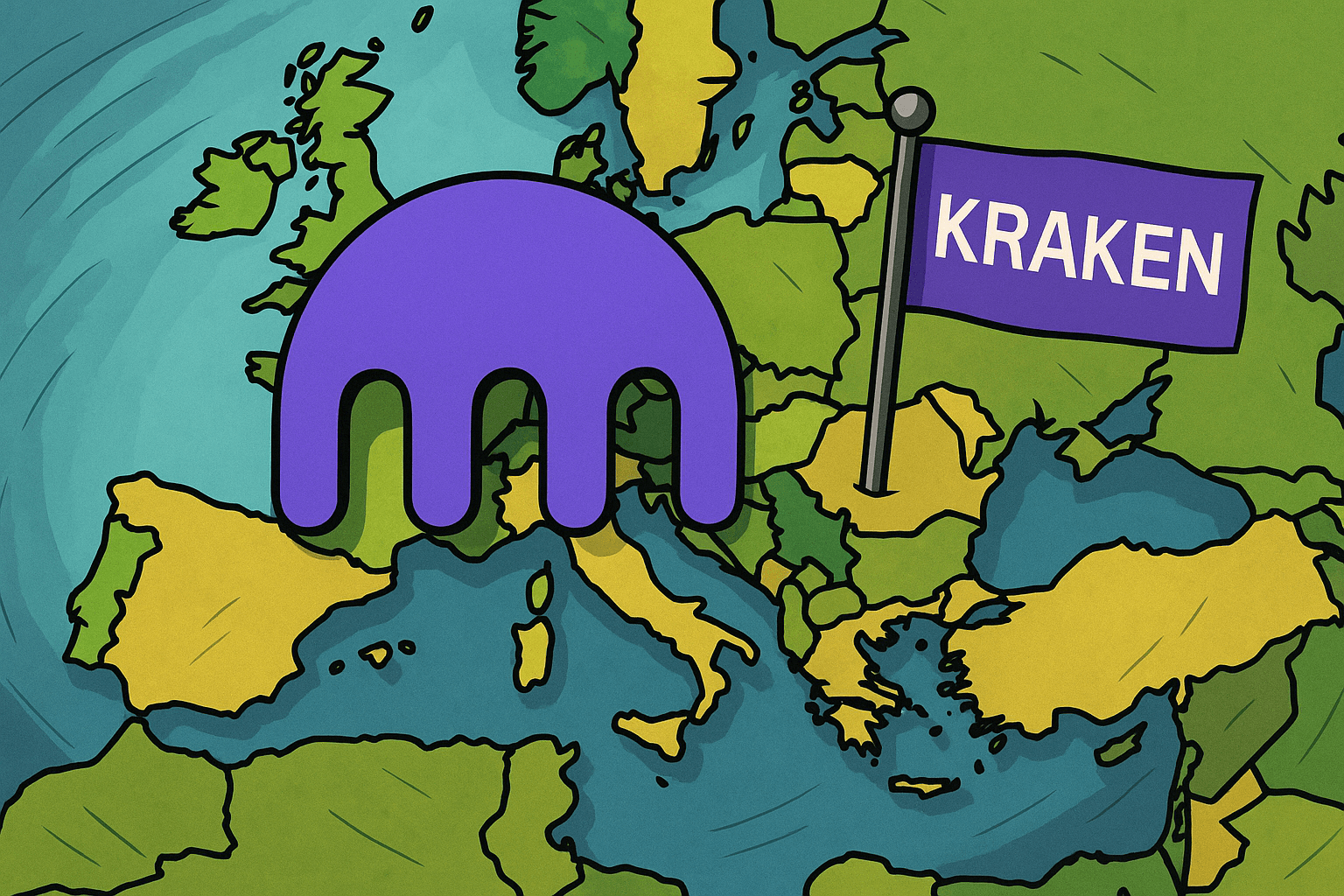 Kraken Fortalece su Presencia en Europa.