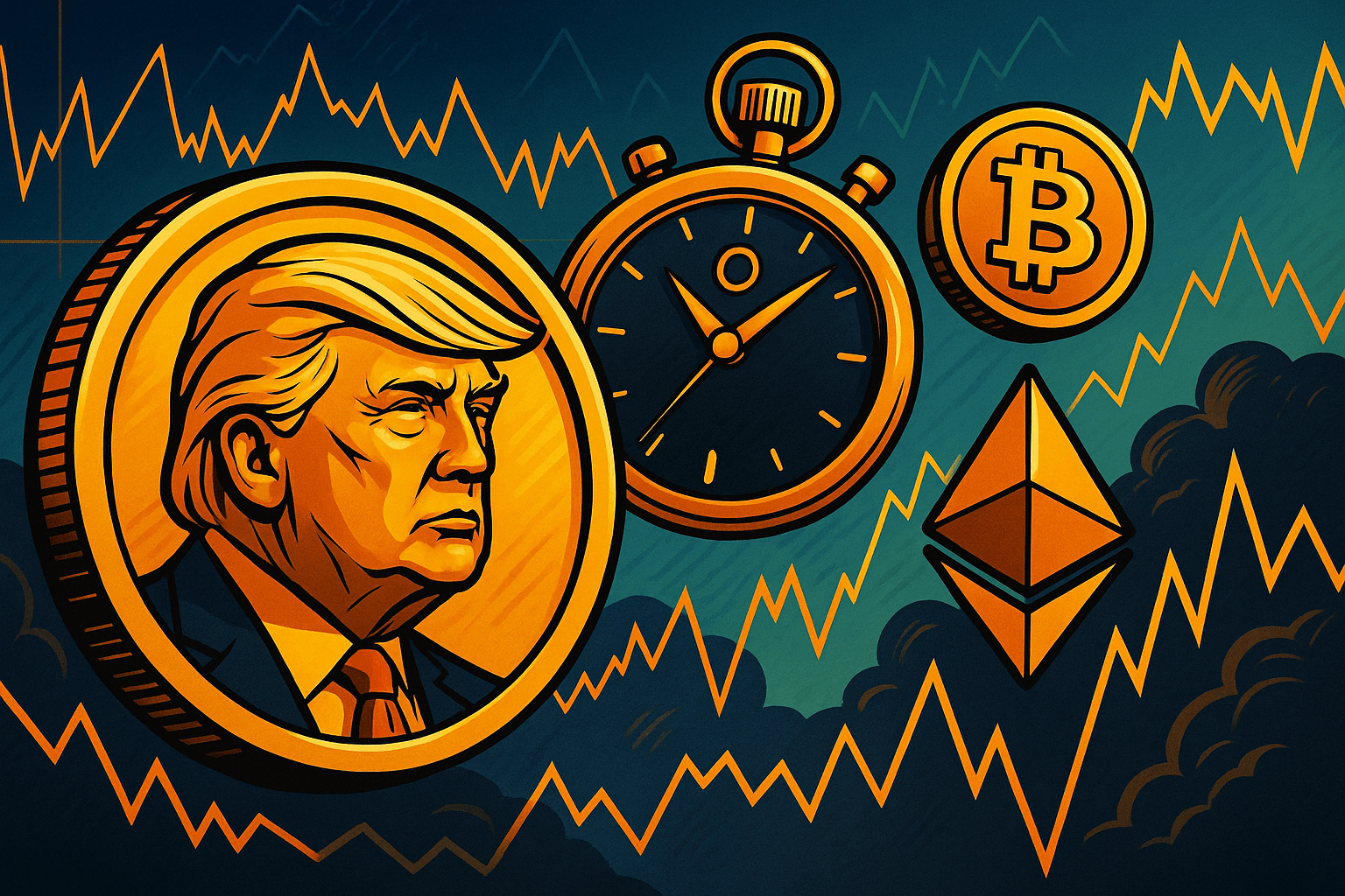 Retraso en Órdenes Cripto de Trump Genera Incertidumbre en el Mercado
