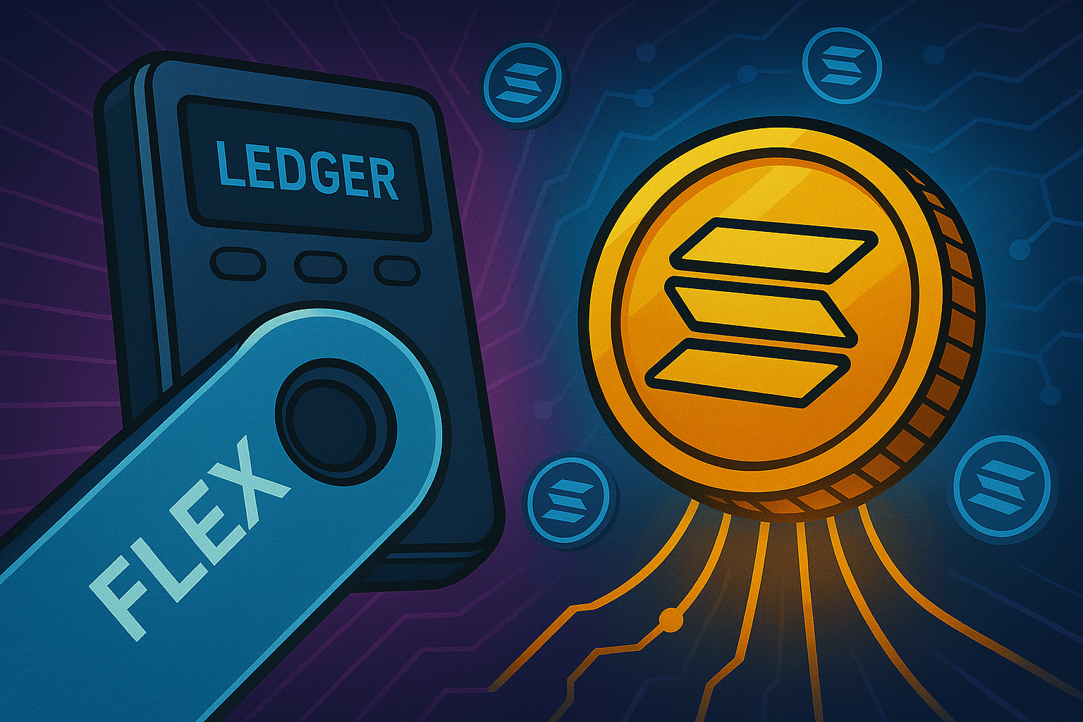 Ledger Lanza Billetera Solana Flex