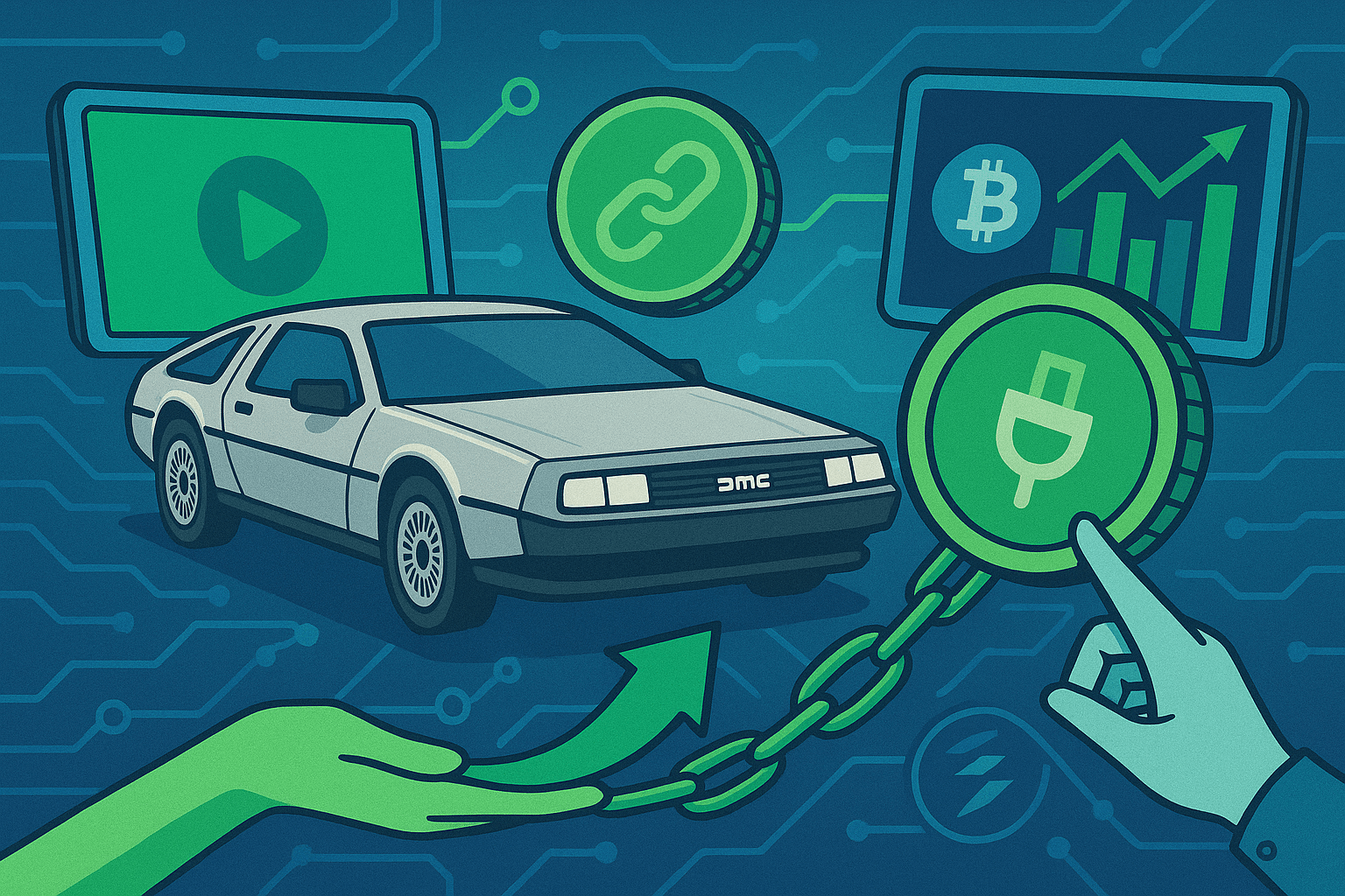 DeLorean Tokeniza Reservas de Vehículos Eléctricos
