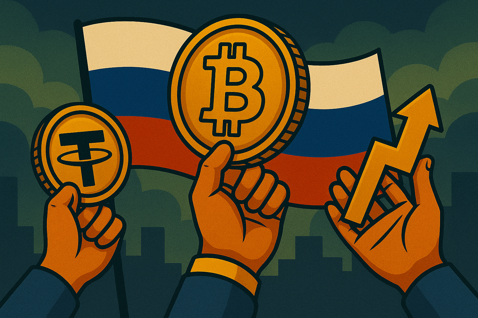 Rusia aprueba derivados cripto para inversores