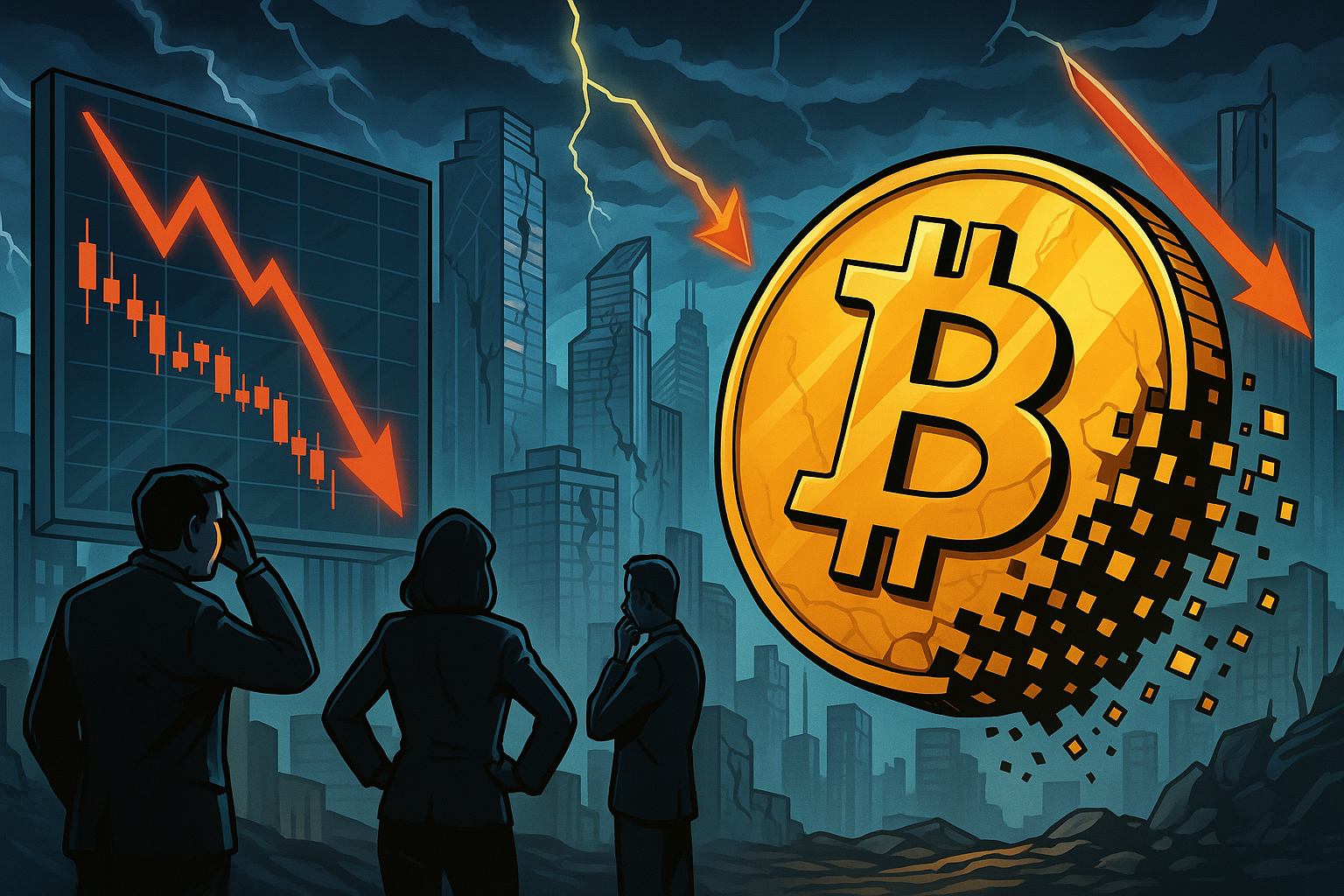 Standard Chartered prevé liquidaciones masivas de Bitcoin