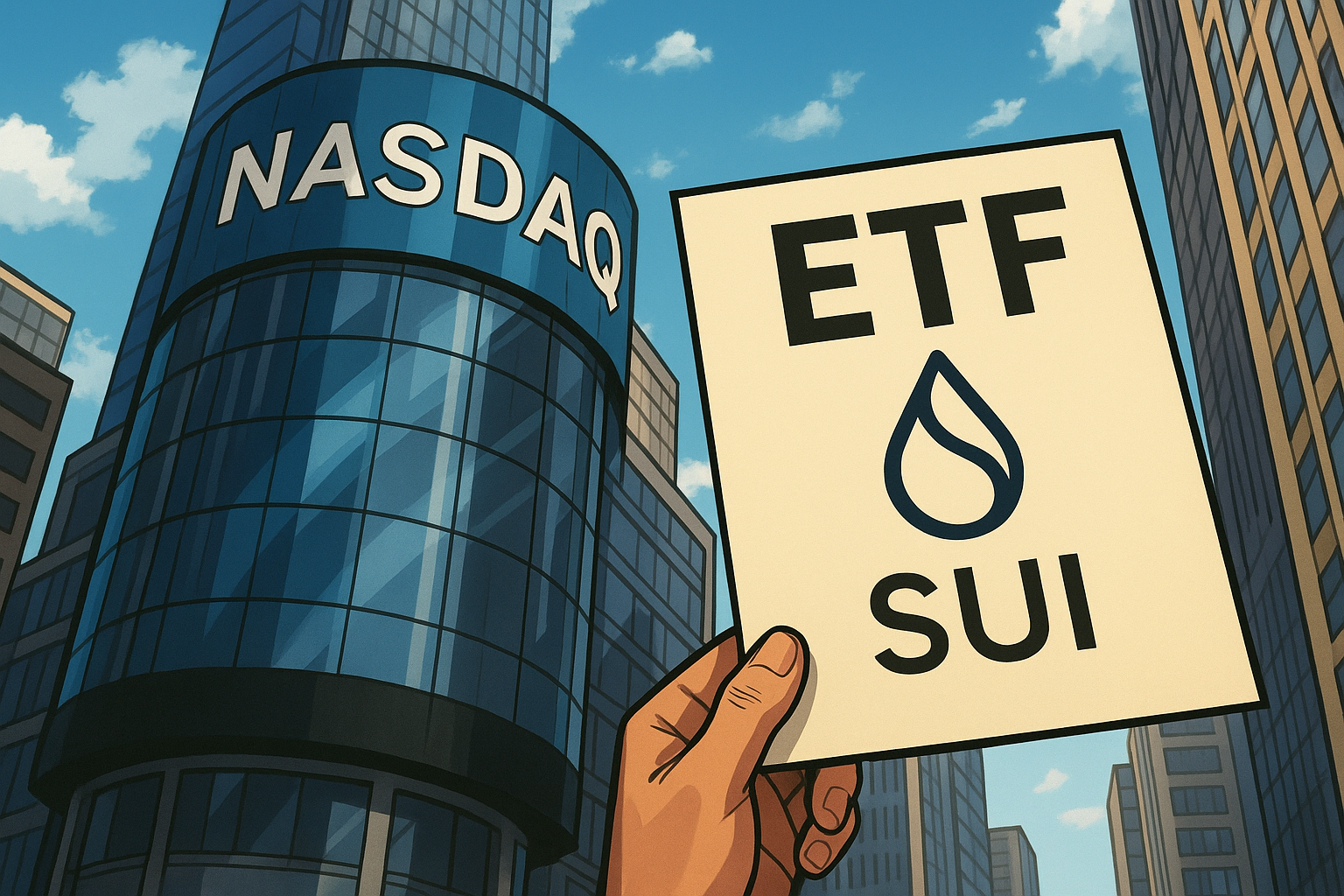 Nasdaq Solicita Listar ETF de Sui de 21Shares en EE. UU.