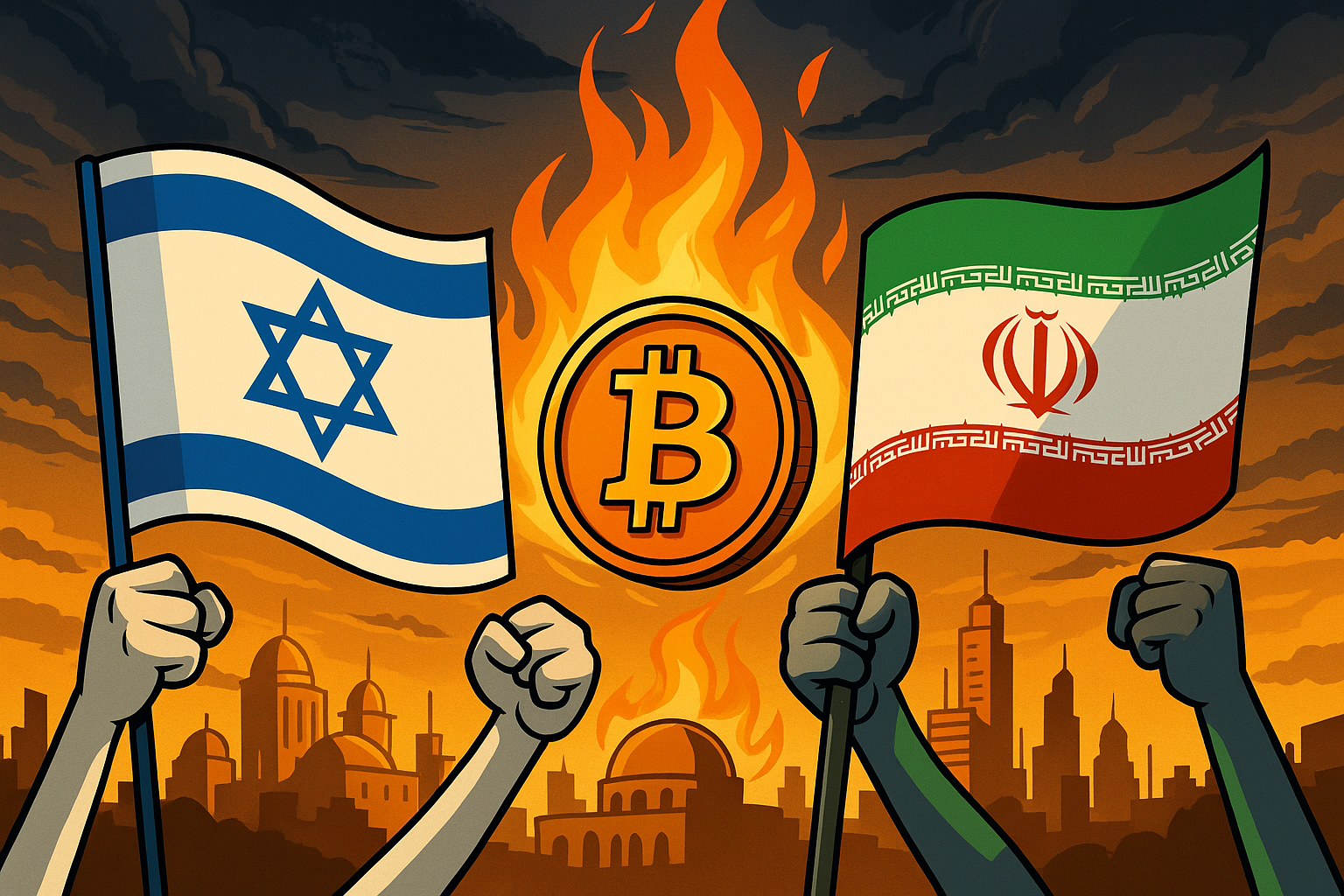 Tensiones entre Israel e Irán Sacuden el Mercado Cripto
