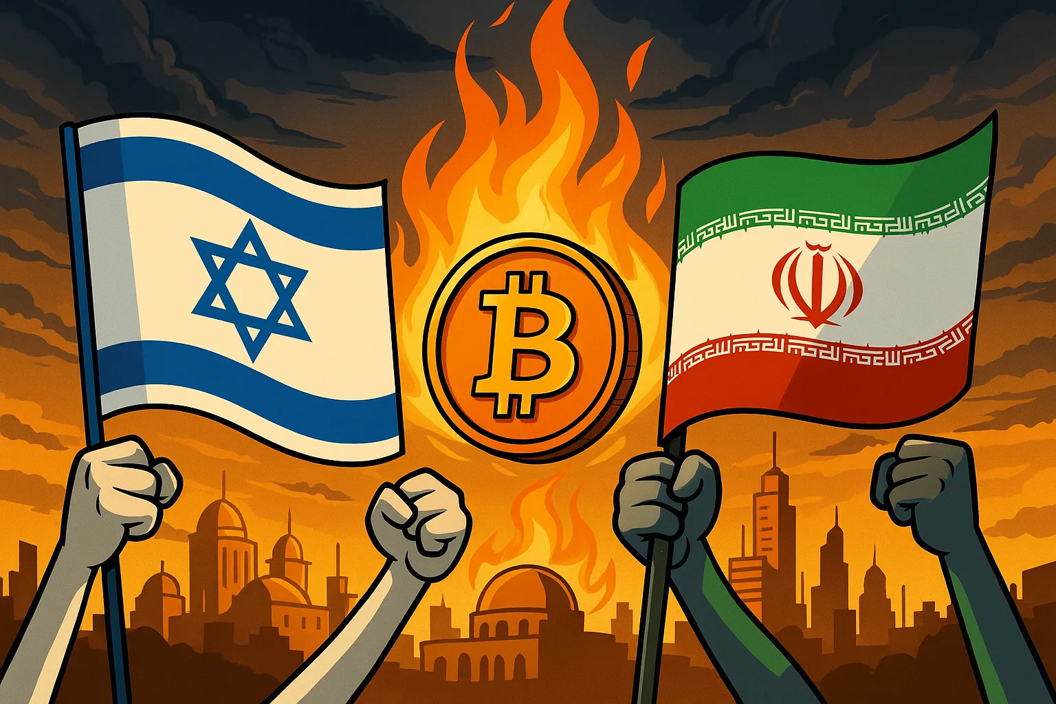 Tensiones entre Israel e Irán Sacuden el Mercado Cripto