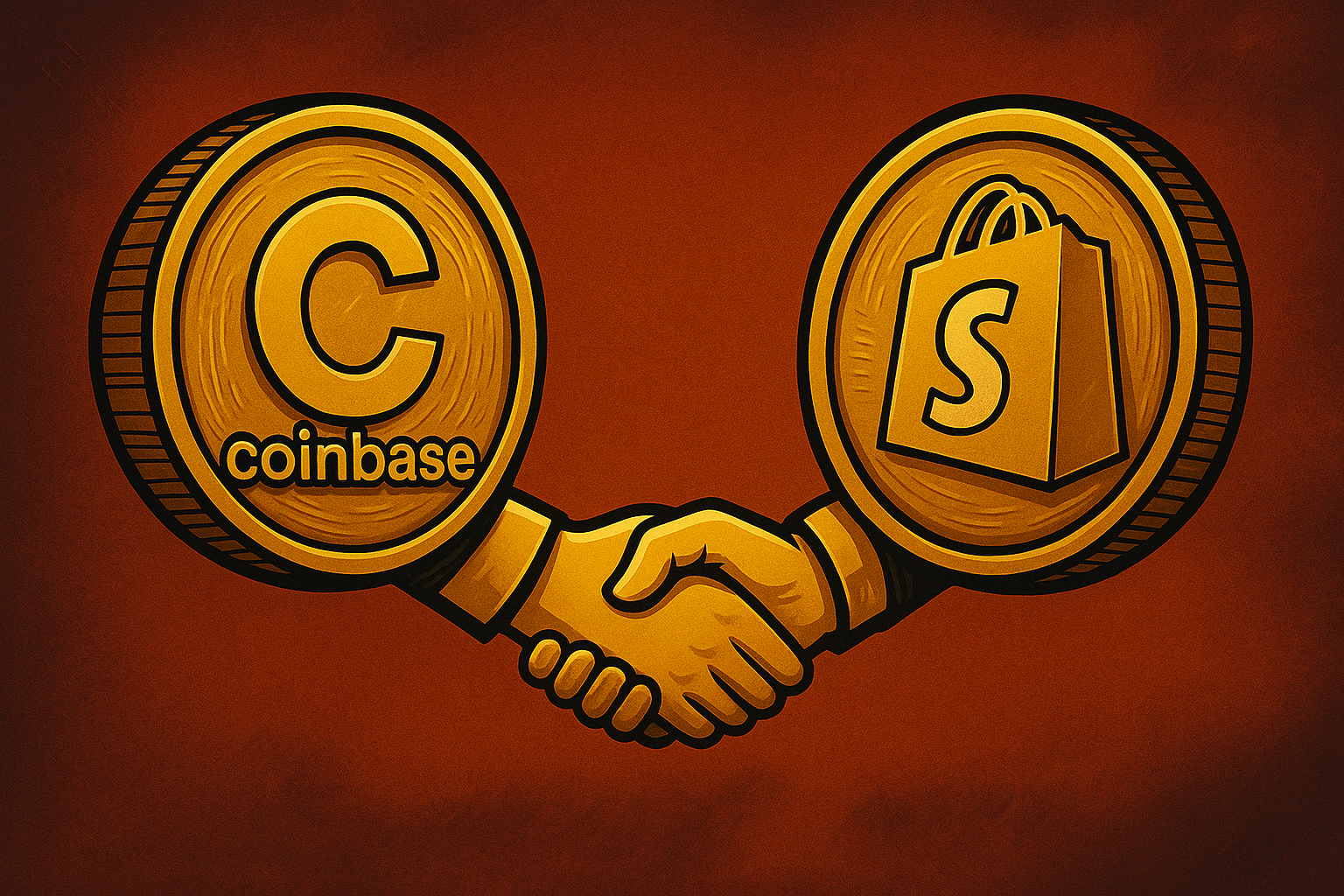 Coinbase y Shopify Se Asocian para Simplificar Pagos