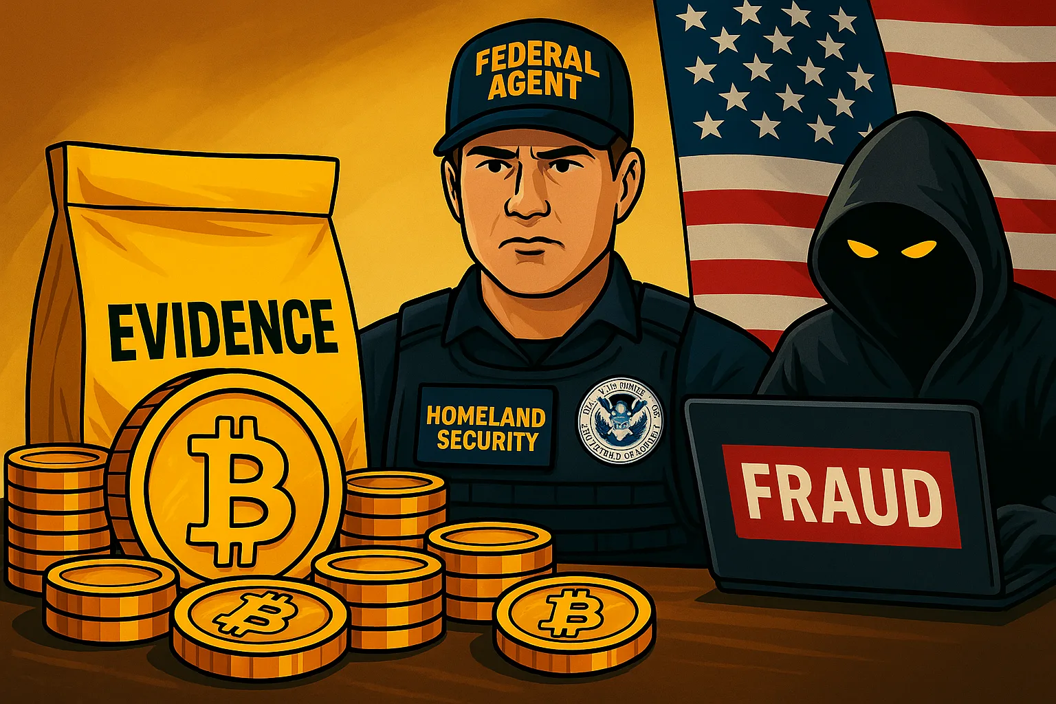 EE.UU. Incauta $225 Millones en la Mayor Operación Contra Estafas Cripto de la Historia