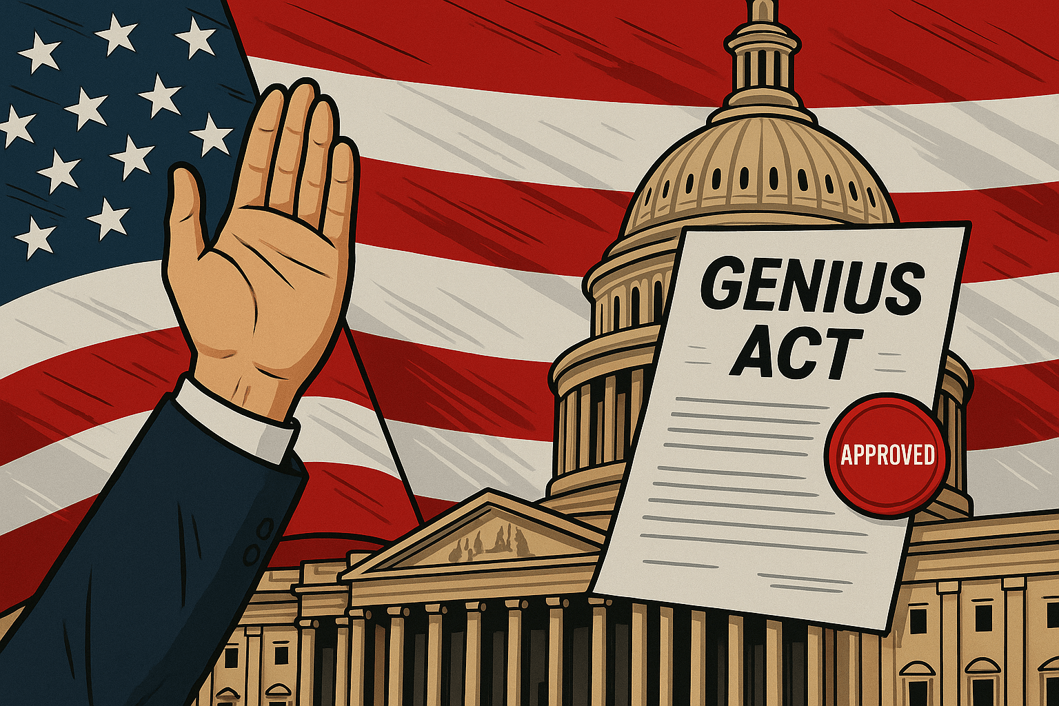 El Senado de EE.UU. Aprueba el GENIUS Act