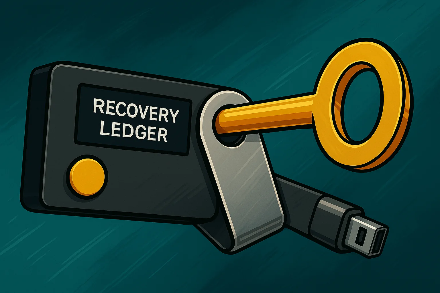 Ledger Lanza una Llave Física de Recuperación